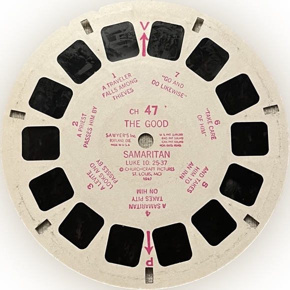 🎈2/$20 - VIEW-MASTER Reel CH-47 “A Bible Story in Three Dimensions” 1947. - Picture 3 of 6